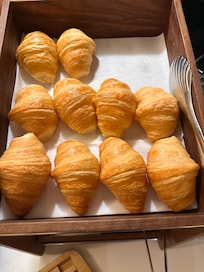 Deliciosos croissants todos los días