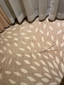 Newly installed carpet?