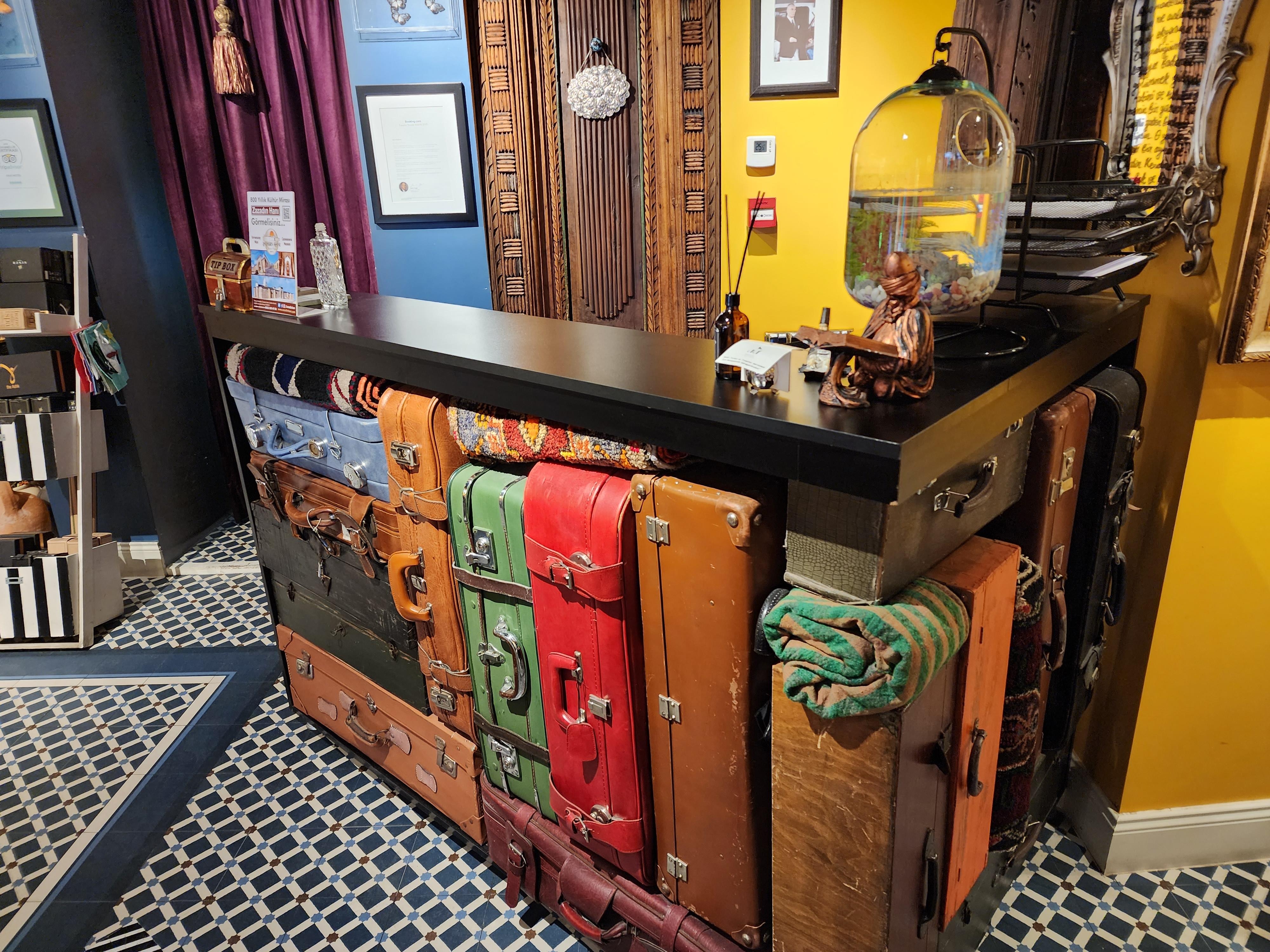 Reception desk
