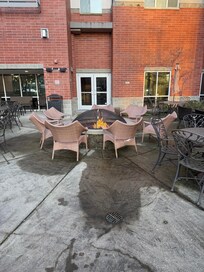 Fire pit area