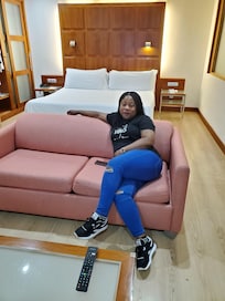 Wifey just settling in