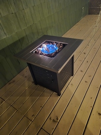 The kids were happy we could make smores!