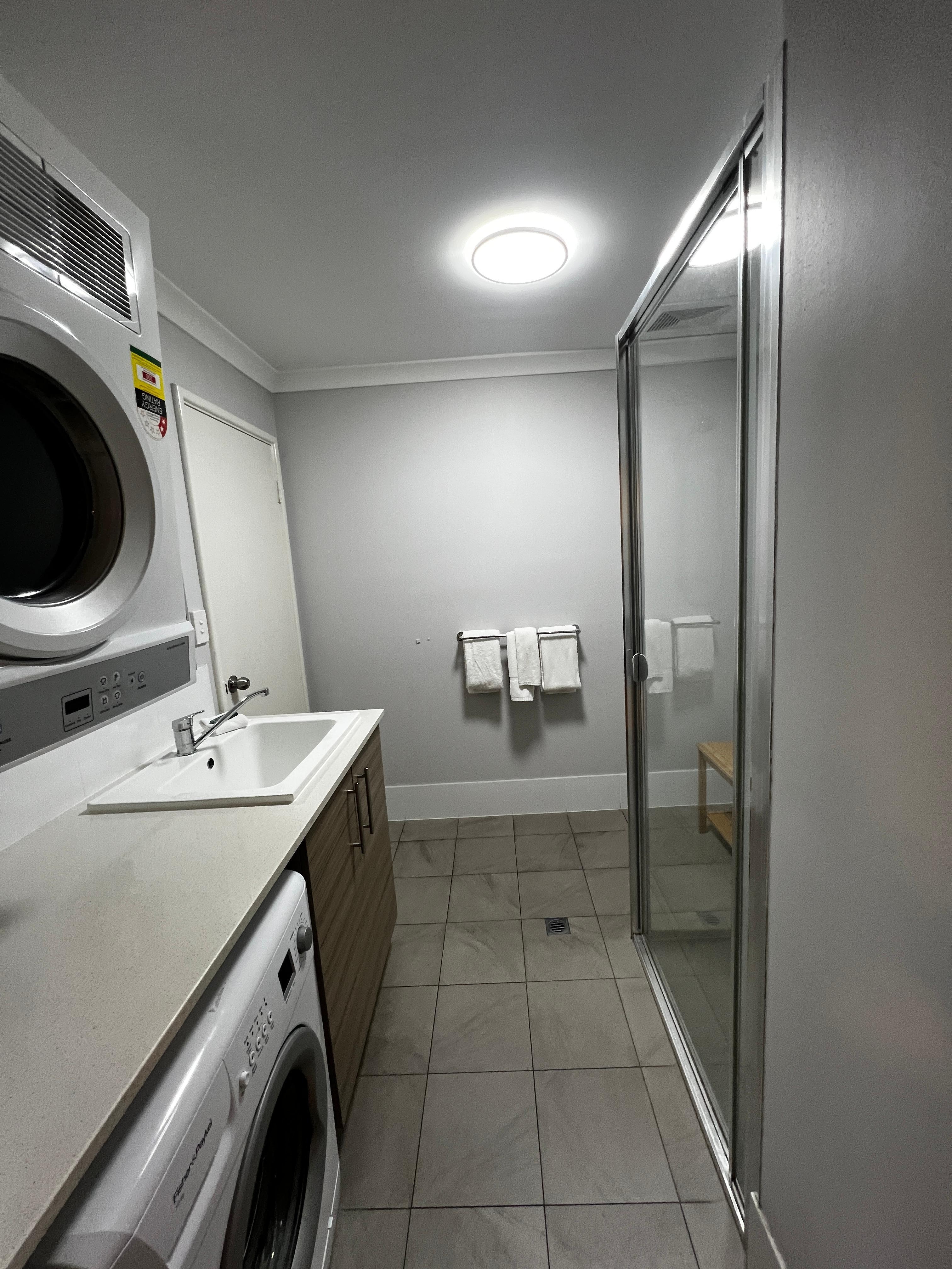 Large laundry room plus additional shower room over and above ensuite