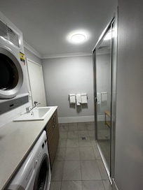 Large laundry room plus additional shower room over and above ensuite