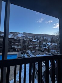 Views from 3rd floor balcony mountain facing side