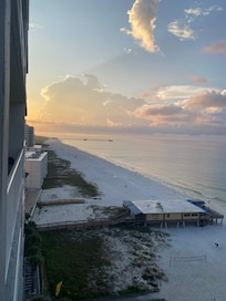 Looking east at a beautiful sunrise in the making!