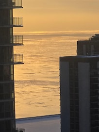 Lake view after the next morning after a snow storm 1/25/26