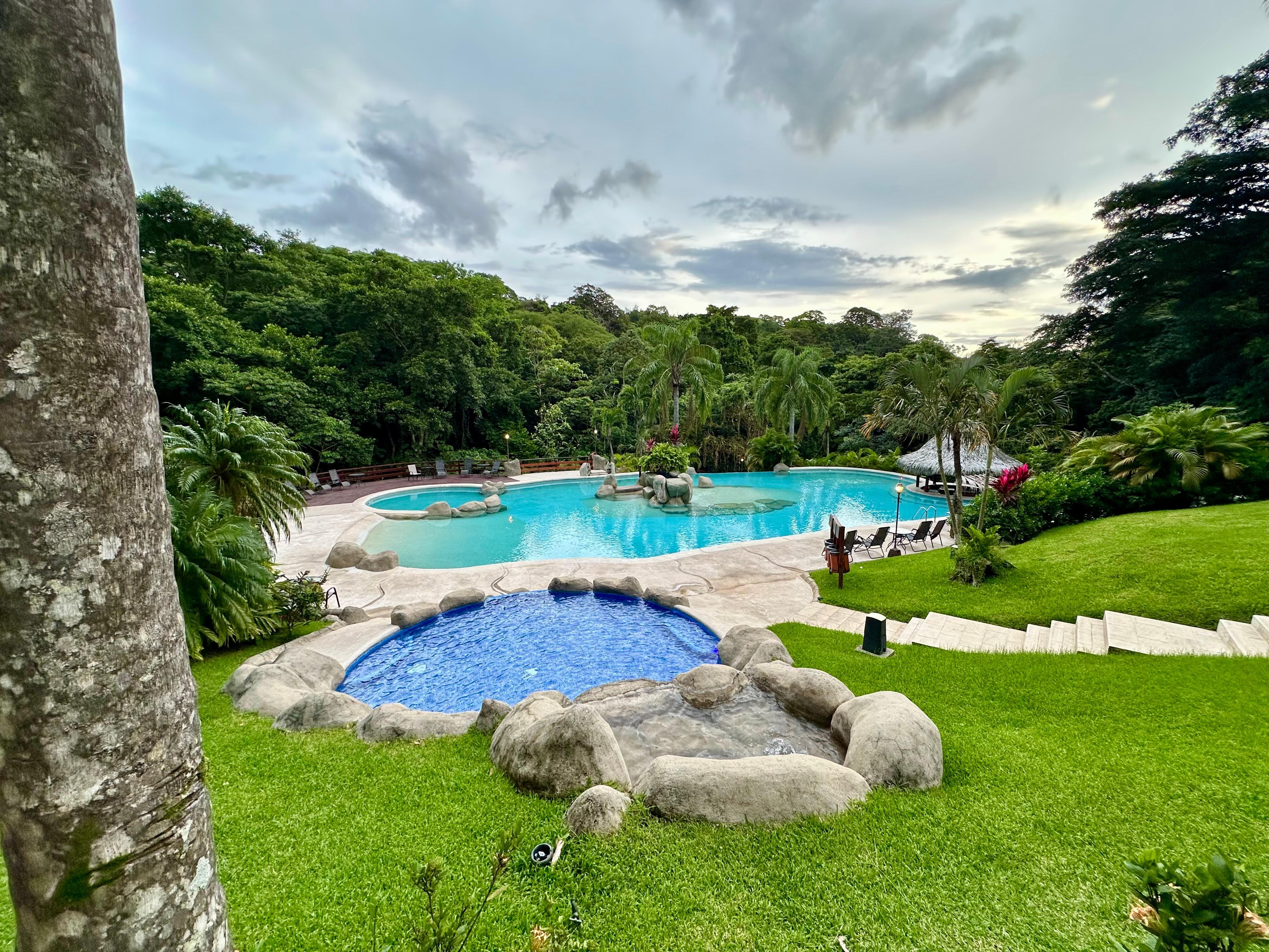 Pool area — views everywhere! 