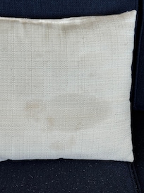 This pillow should be thrown in the trash