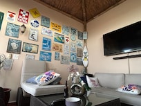 I could spend all day in the open air lounge on the third floor
