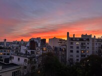 Sunset from the balcony!