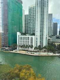 View from room looking straight