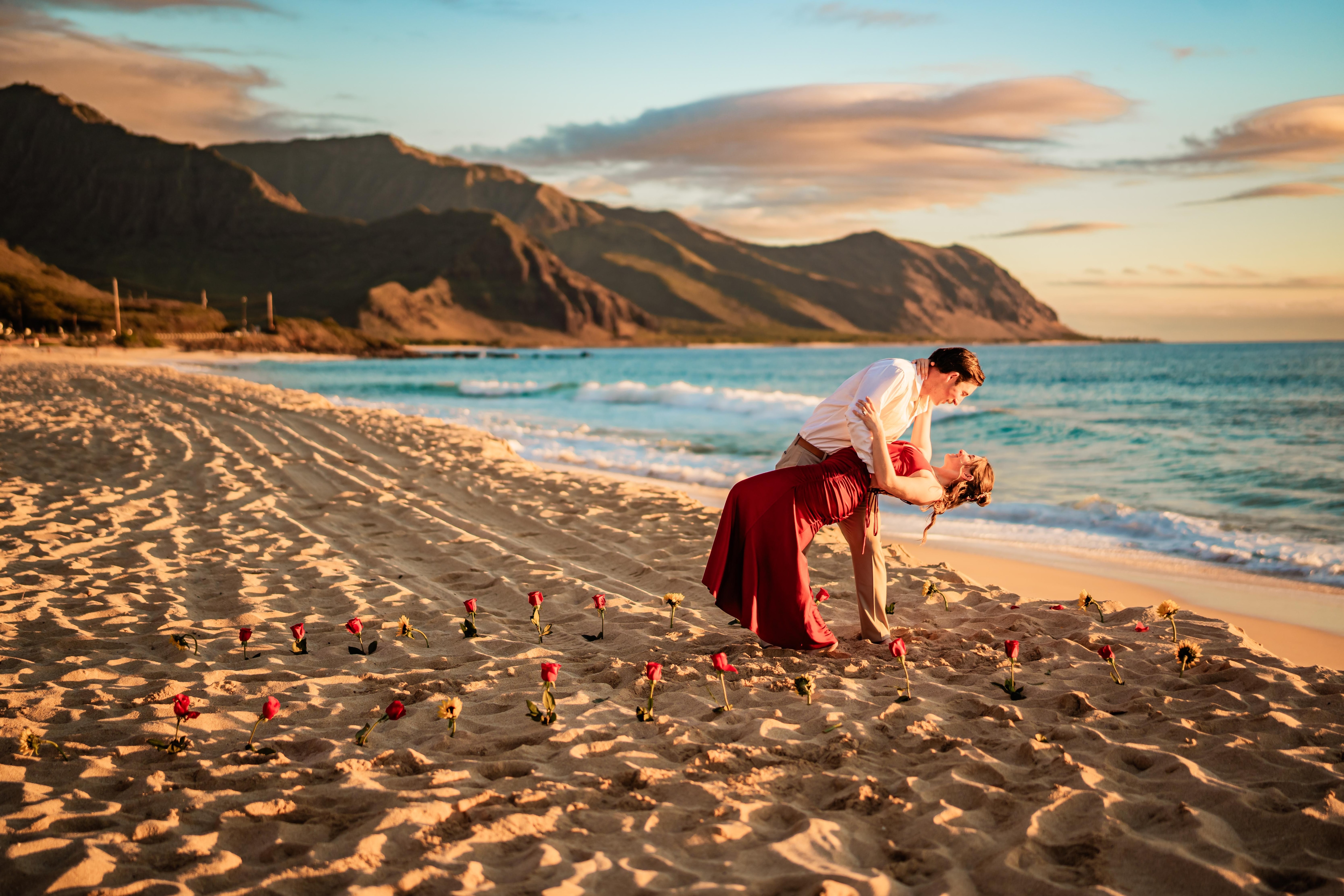 Our son proposed and she said yes!