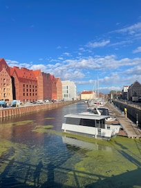 Udsigt fra lejligheden