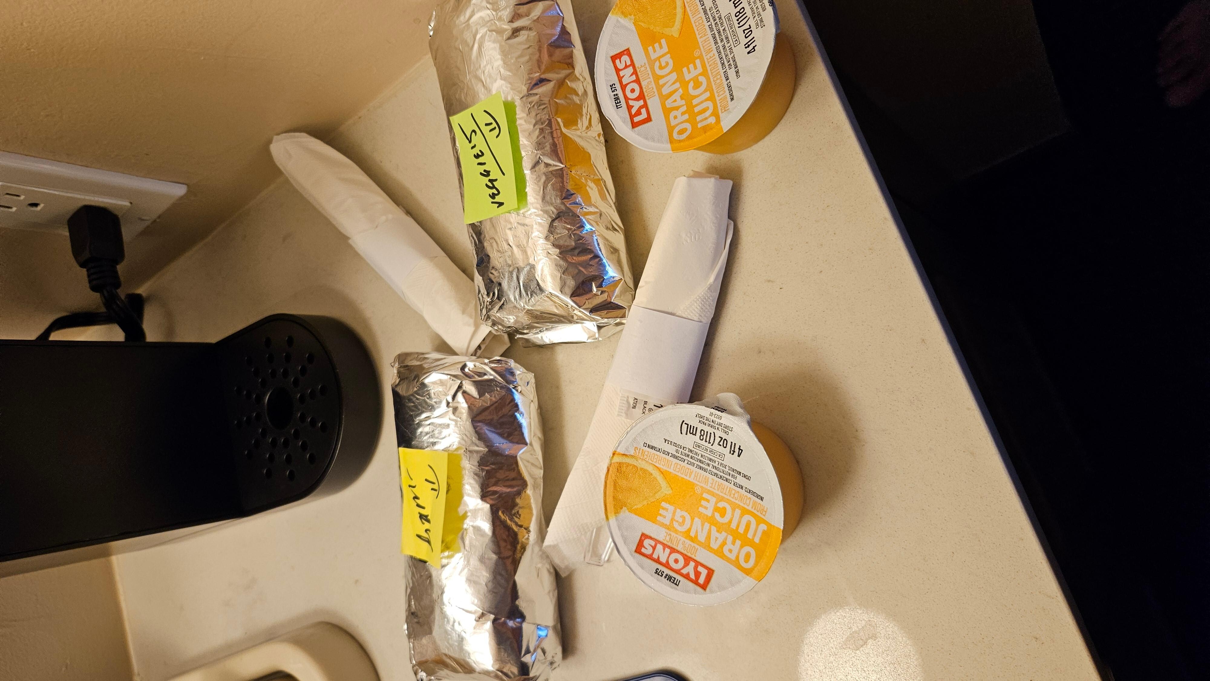 Breakfast delivered to your door