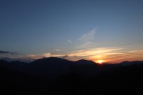 Sunrise from the deck