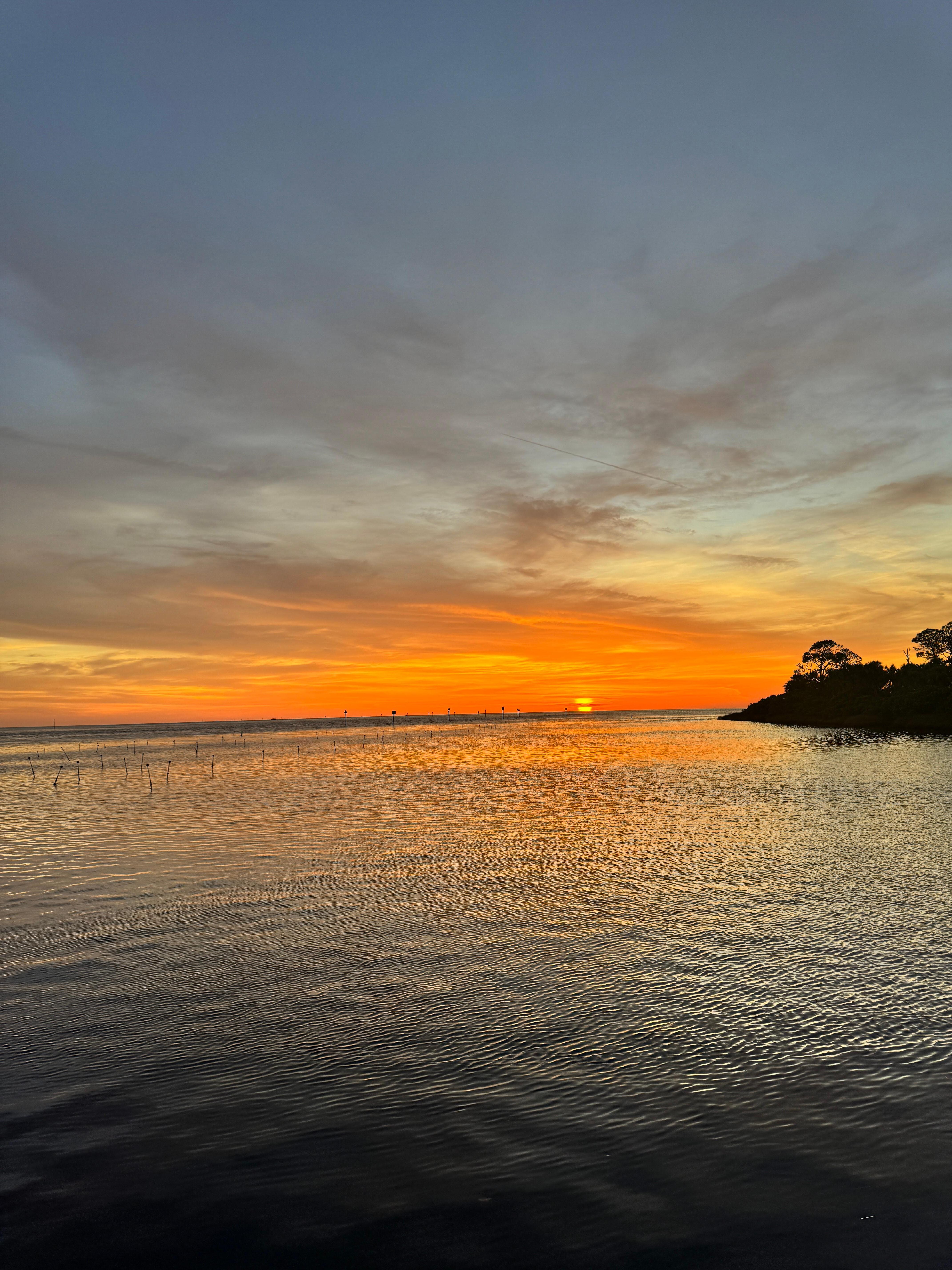 Sunsets at Bayport Pier