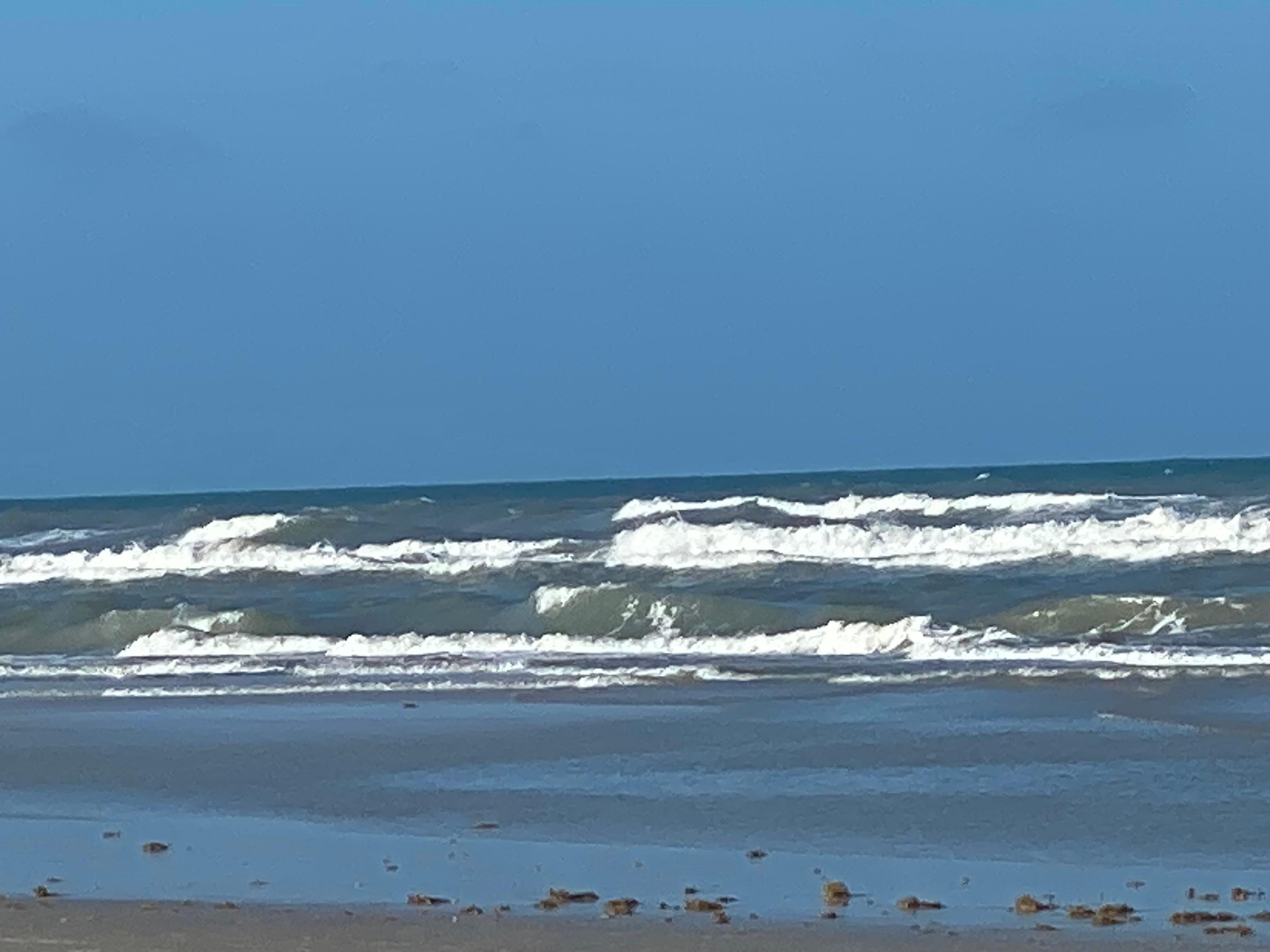 The ocean 
Soothing in every sound