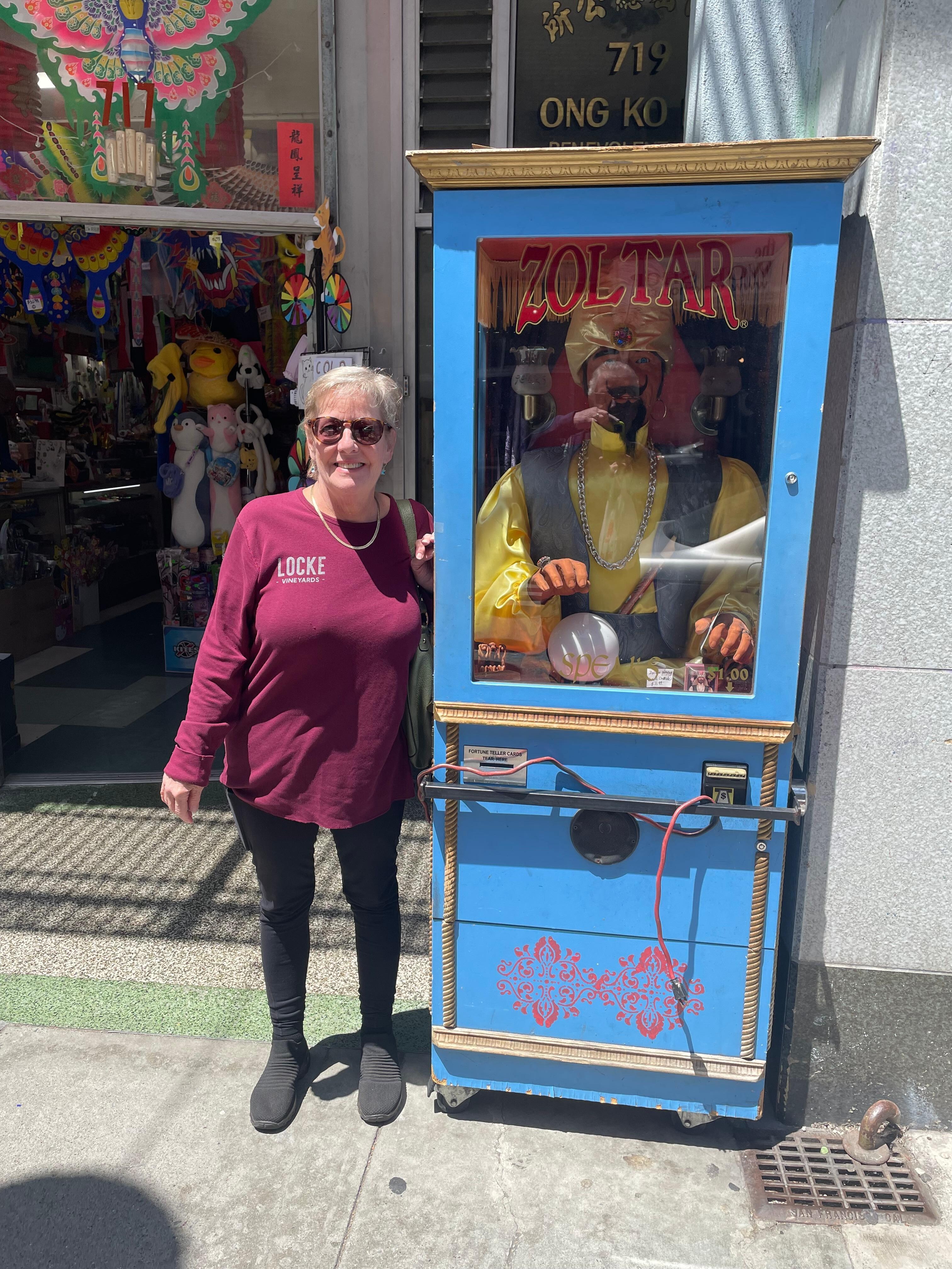 Found Zoltar unplugged!!