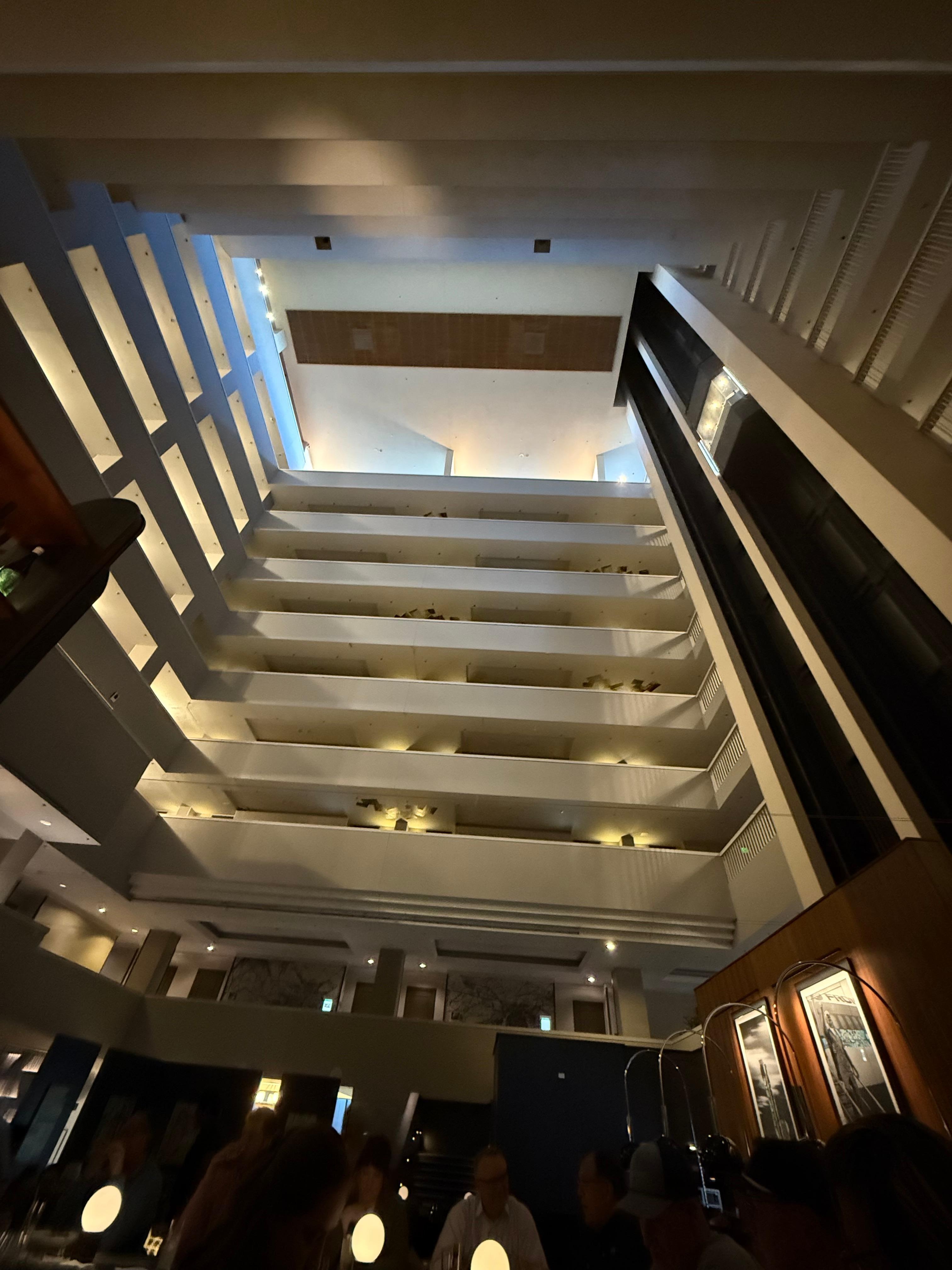 View of the floors