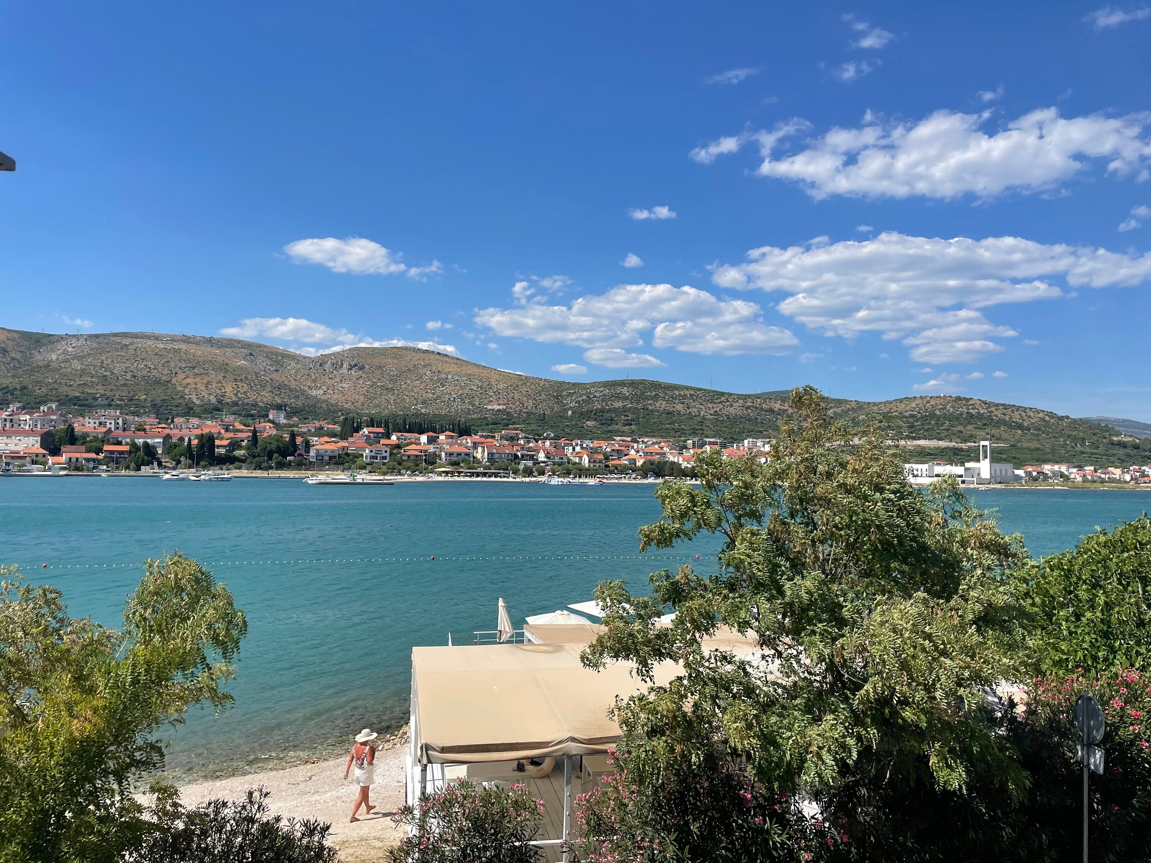 View from pool
