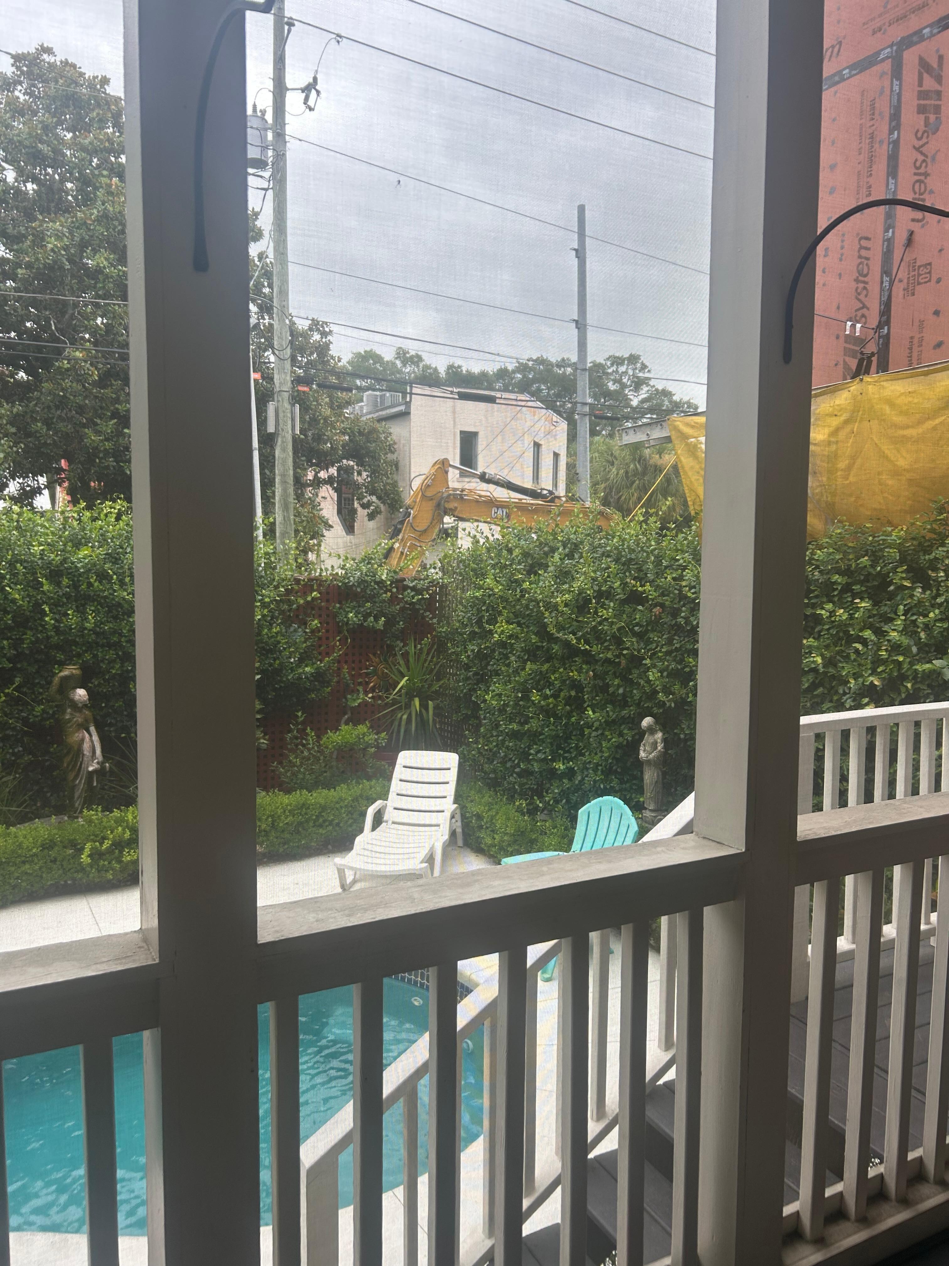 View from porch