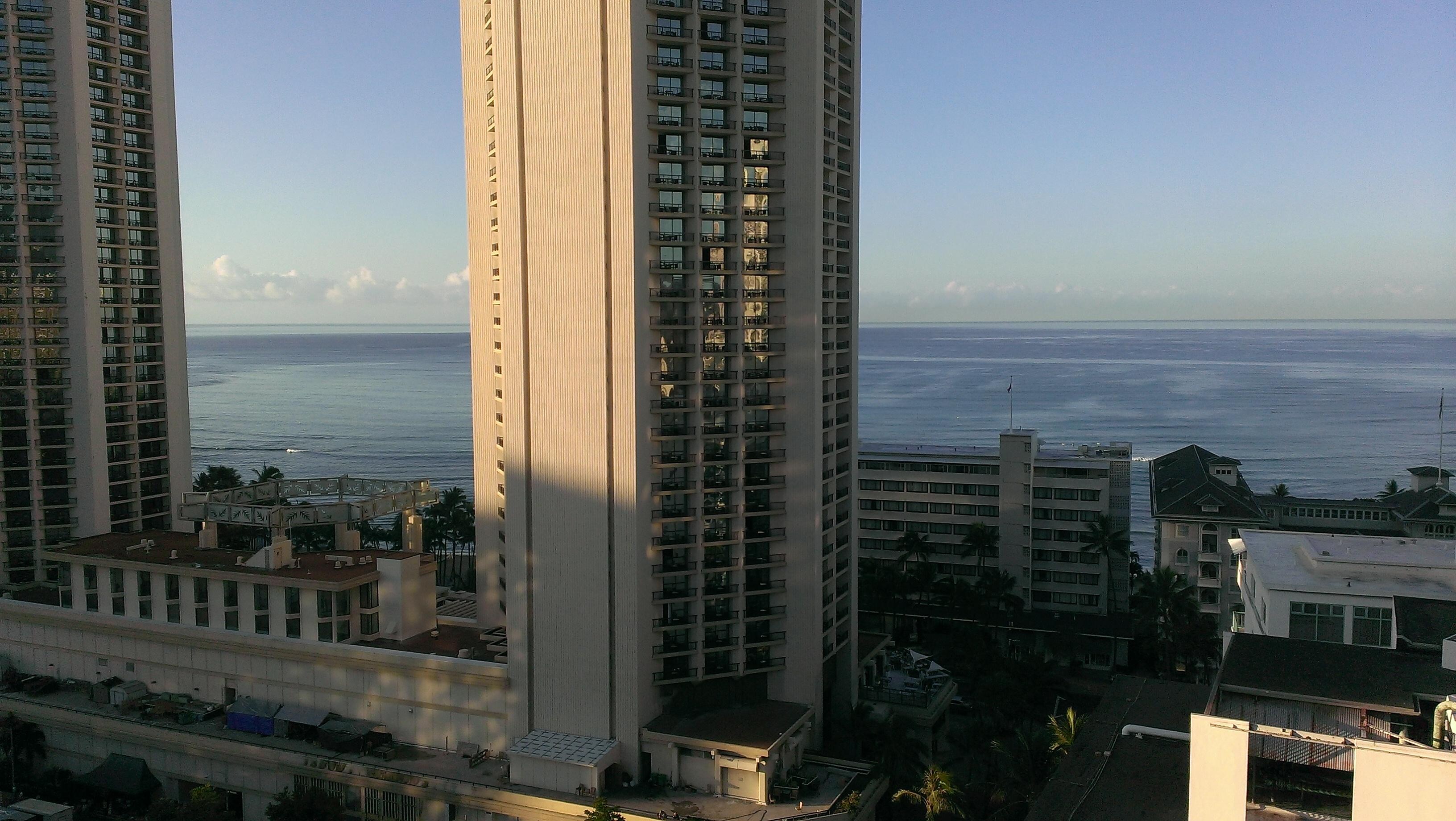 View from ocean view room