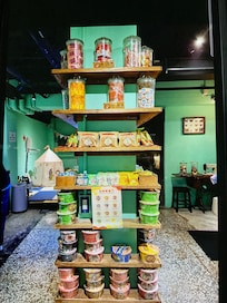 The other view of the snack bar