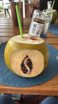 Welcome coconut drink