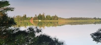 View from the lake front house.