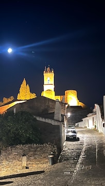 View from front door of hotel