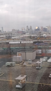 View from the eighth floor.