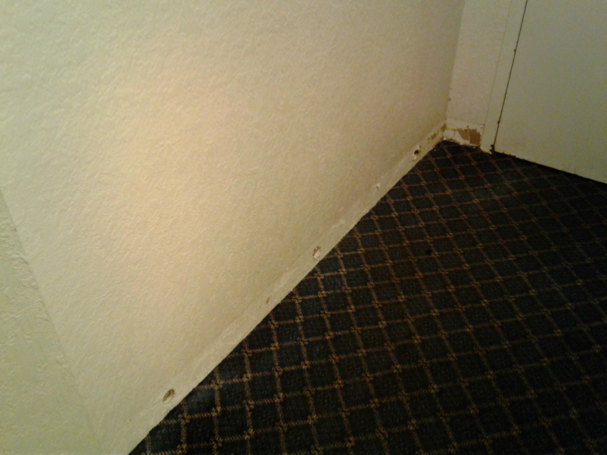 Another hole inside room (second floor)
