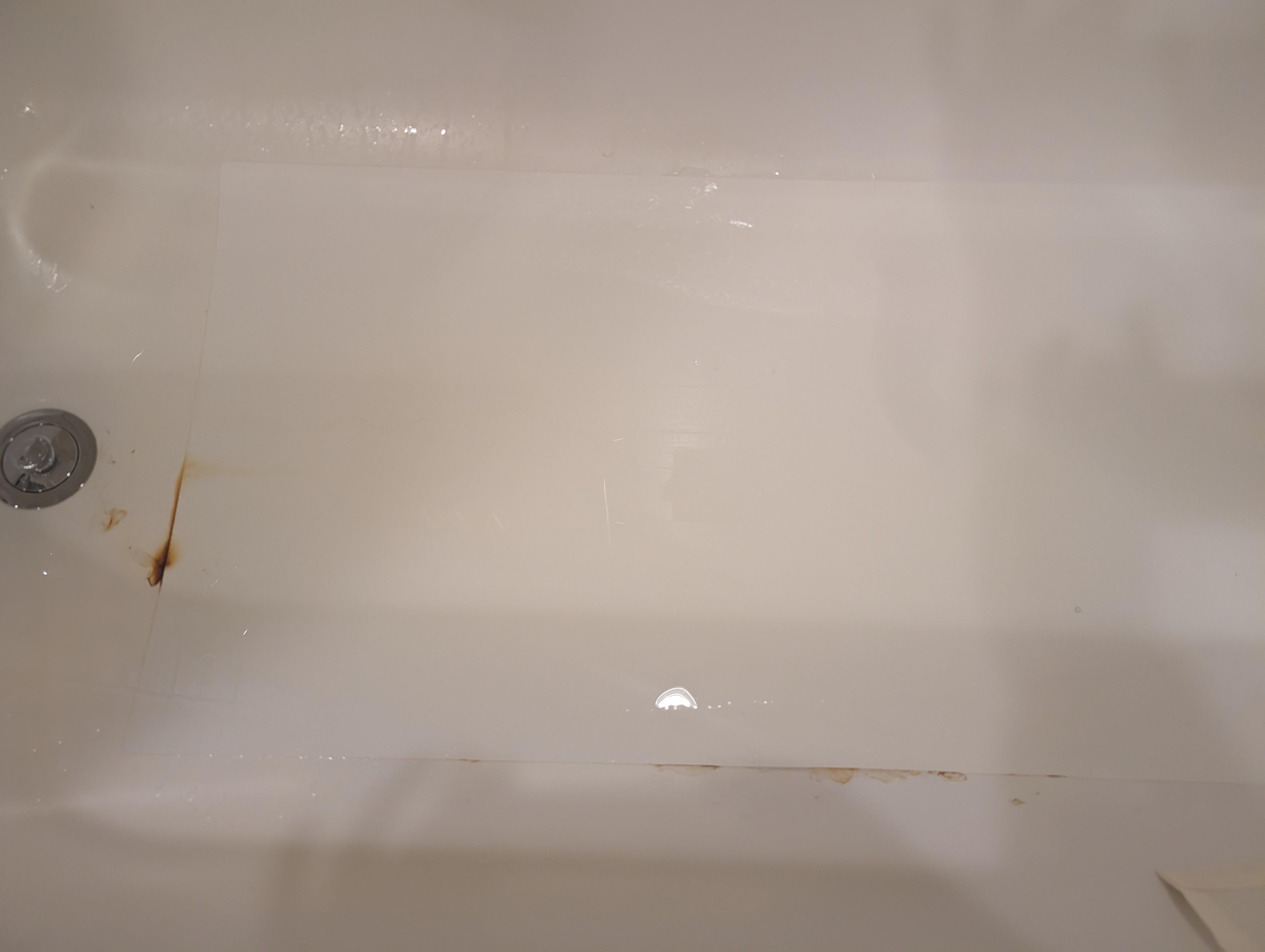 Rusted bathtub