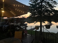 The deck was fantastic! We ate meals outside, and the umbrella was so cool - it had solar powered lights built in.