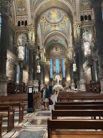 Inside the Basilica