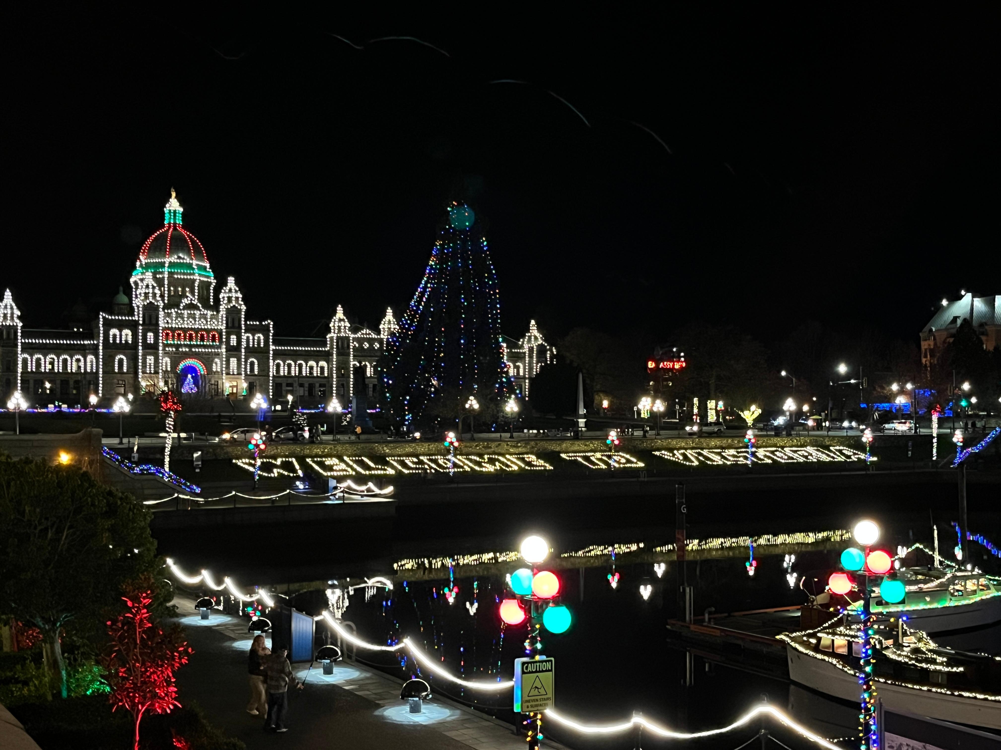 Grand Pacific at night