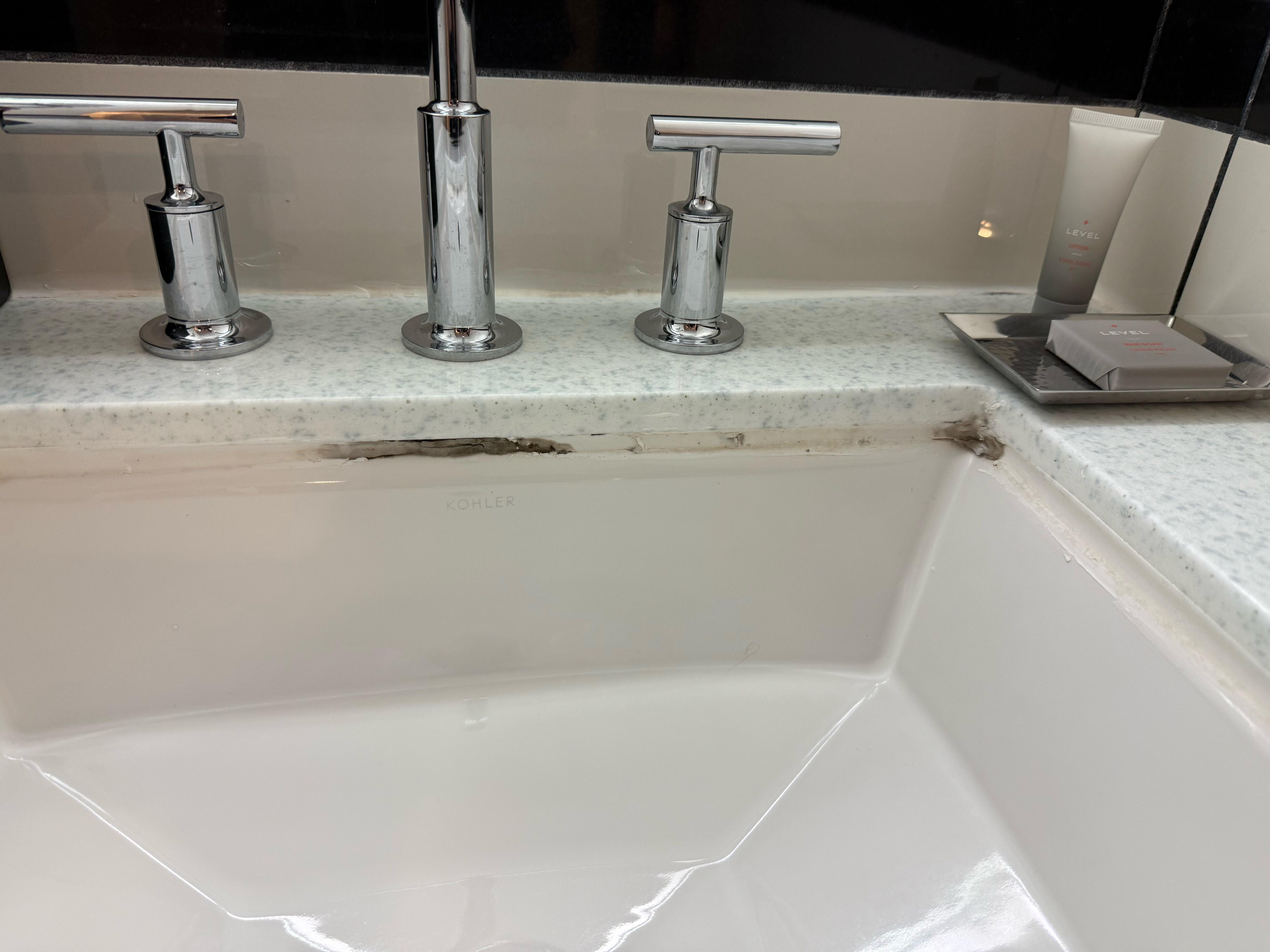 Bathroom sink from 2nd room that also had mold