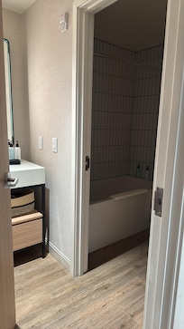 Smaller bathroom