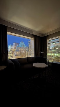 Vista desde la habitación.