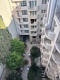 View from our 7th floor room balcony