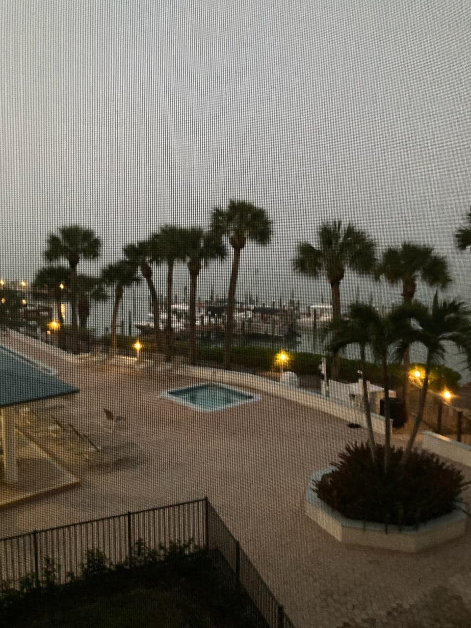 Our view from the Lani