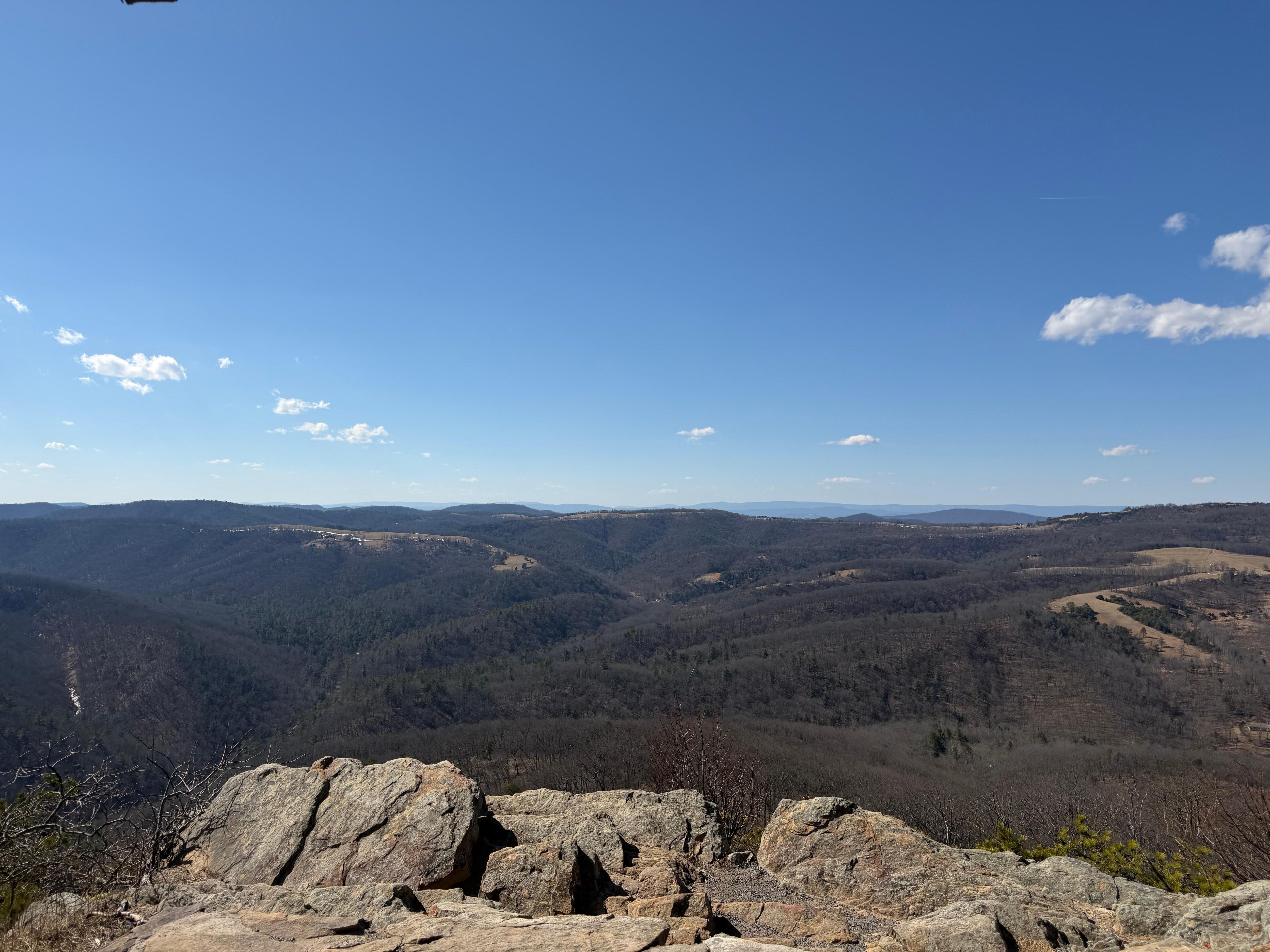 White Oak Trail at Lost River State Park. 