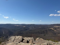 White Oak Trail at Lost River State Park.