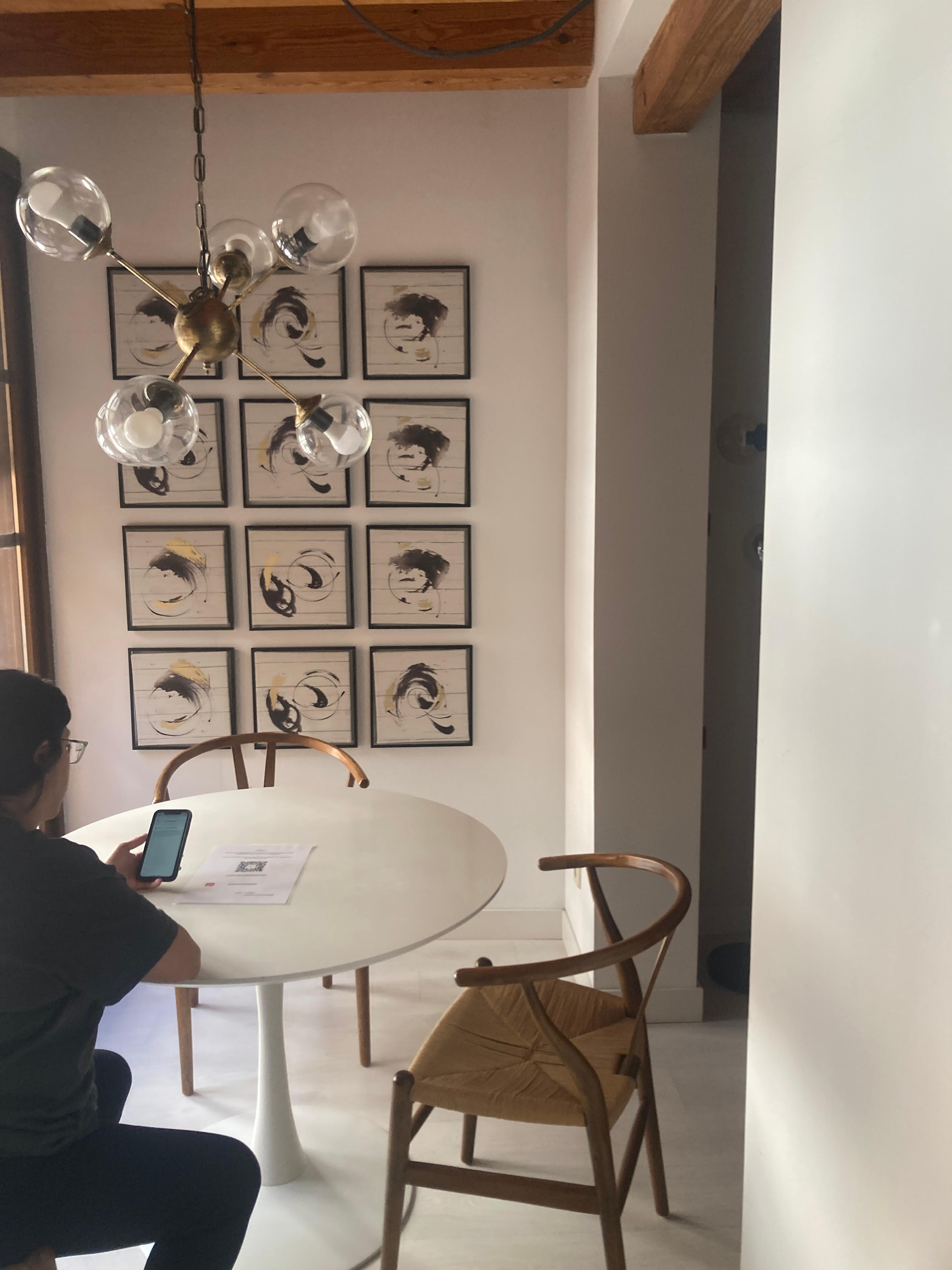 Upstairs living/dinning area