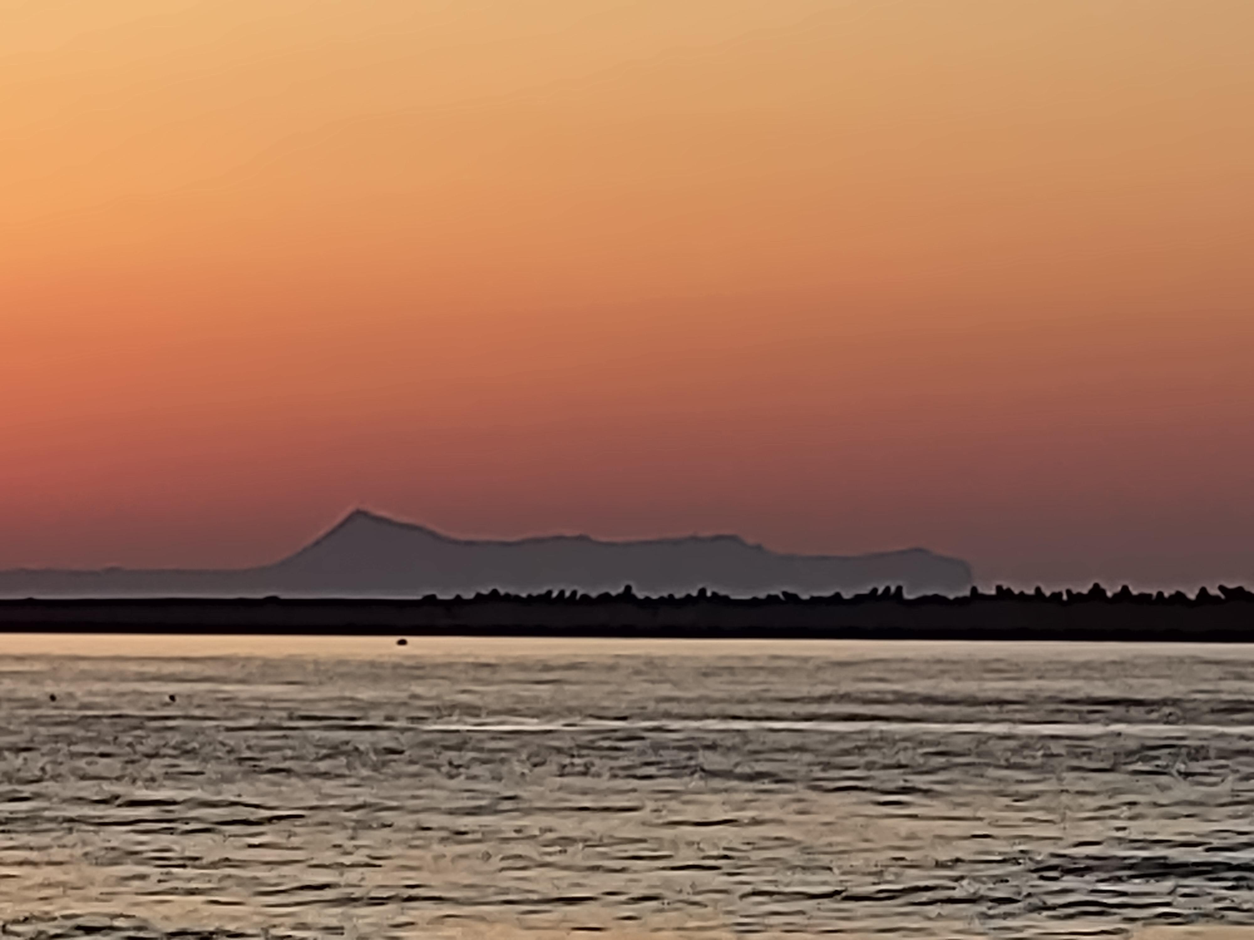 Sunset on the beach