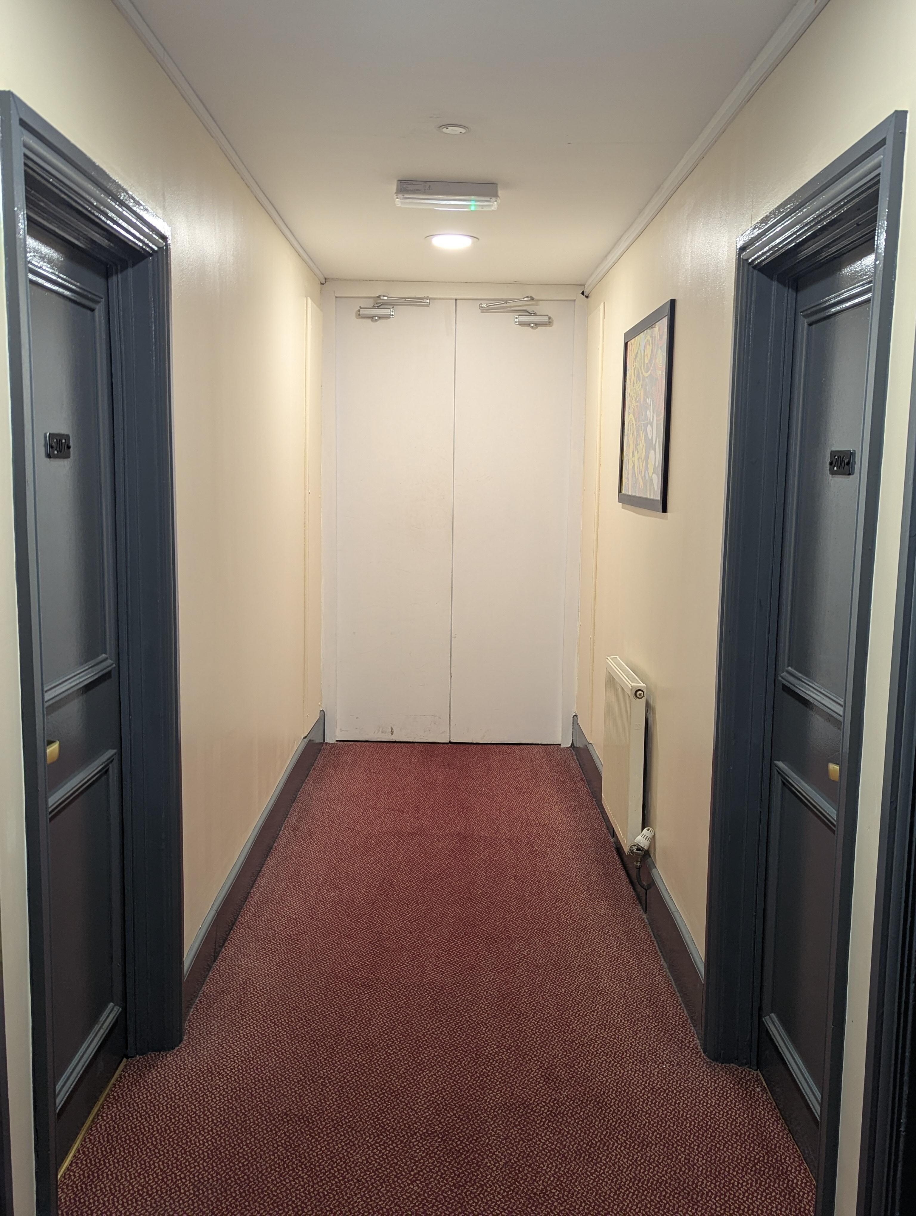 False wall my room was behind