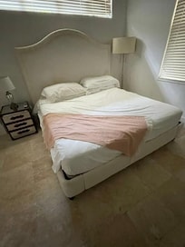 uneven bed