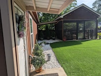 Front entrance to the home