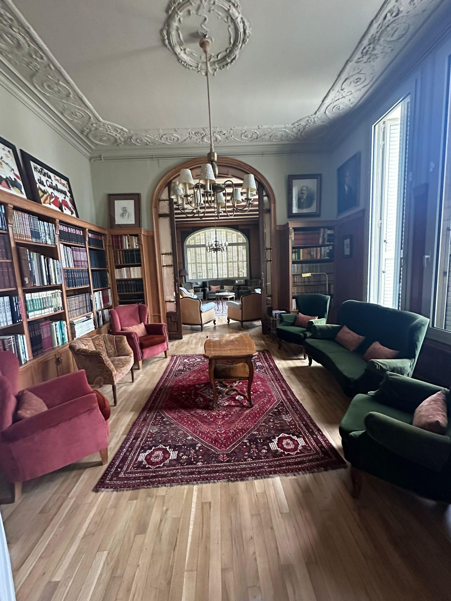 One of the living areas